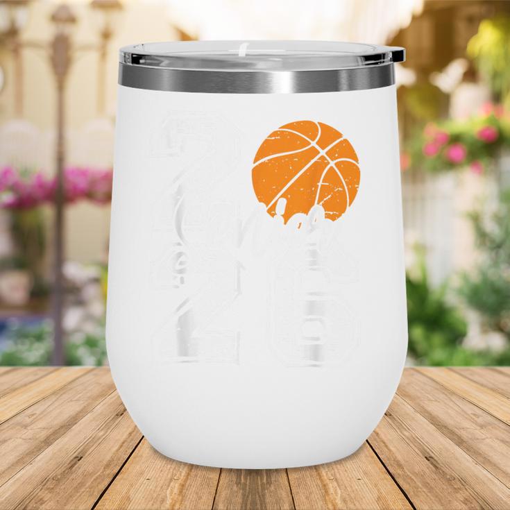 Class Of 2026 Basketball Senior 2026 Back To School Wine Tumbler