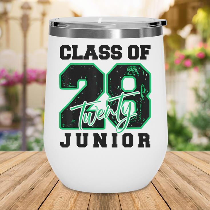 Class Of 2028 Junior High School Back To School 11th Grade Wine Tumbler