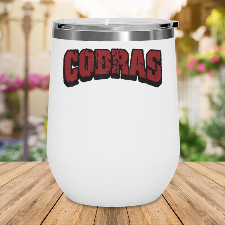 Cobras Back To School Spirit M Wine Tumbler Cobras Back To School Spirit M Wine Tumbler