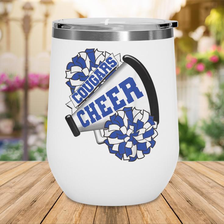 Cougars Cheer Back To School Cheerleading Spirit B Wine Tumbler Cougars Cheer Back To School Cheerleading Spirit B Wine Tumbler