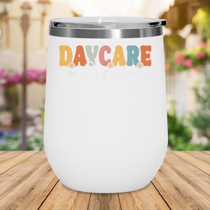 Daycare Crew Back To School Childcare Provider Wine Tumbler Daycare Crew Back To School Childcare Provider Wine Tumbler