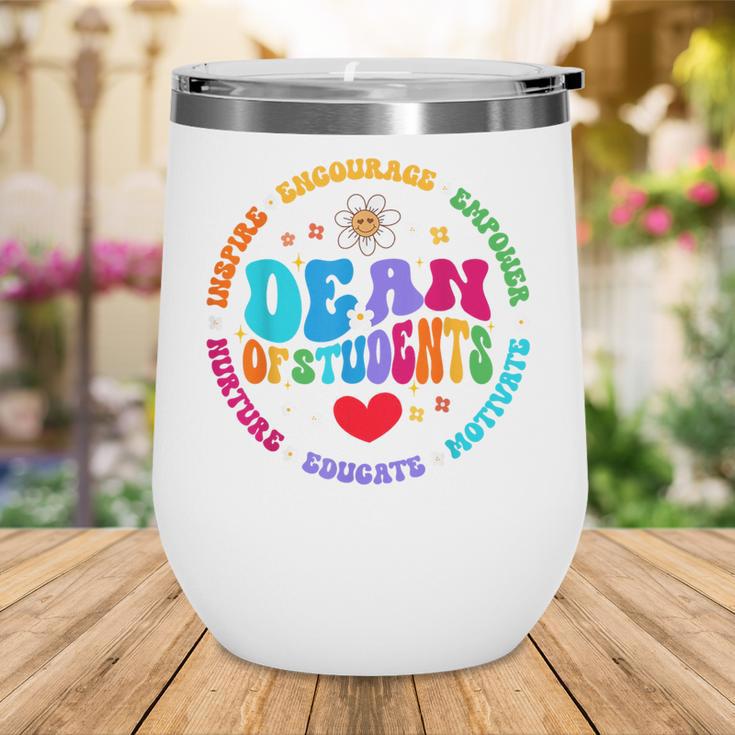 Dean Of Students Appreciation Week Back To School Wine Tumbler