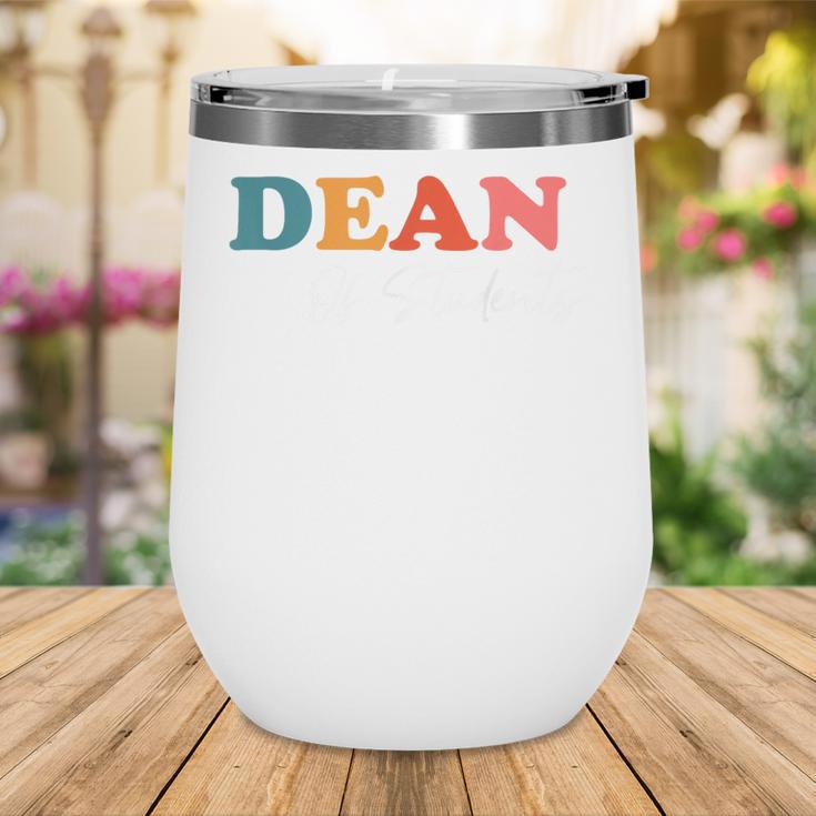 Dean Of Students Boho Cute Back To School Dean Wine Tumbler Dean Of Students Boho Cute Back To School Dean Wine Tumbler