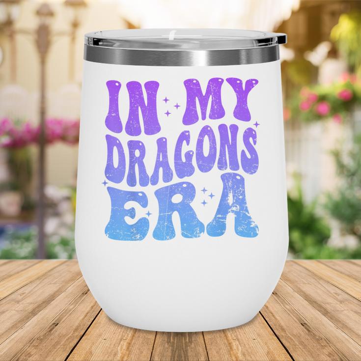 In My Dragons Era Back To School Spirit Game Retro Groovy Wine Tumbler In My Dragons Era Back To School Spirit Game Retro Groovy Wine Tumbler
