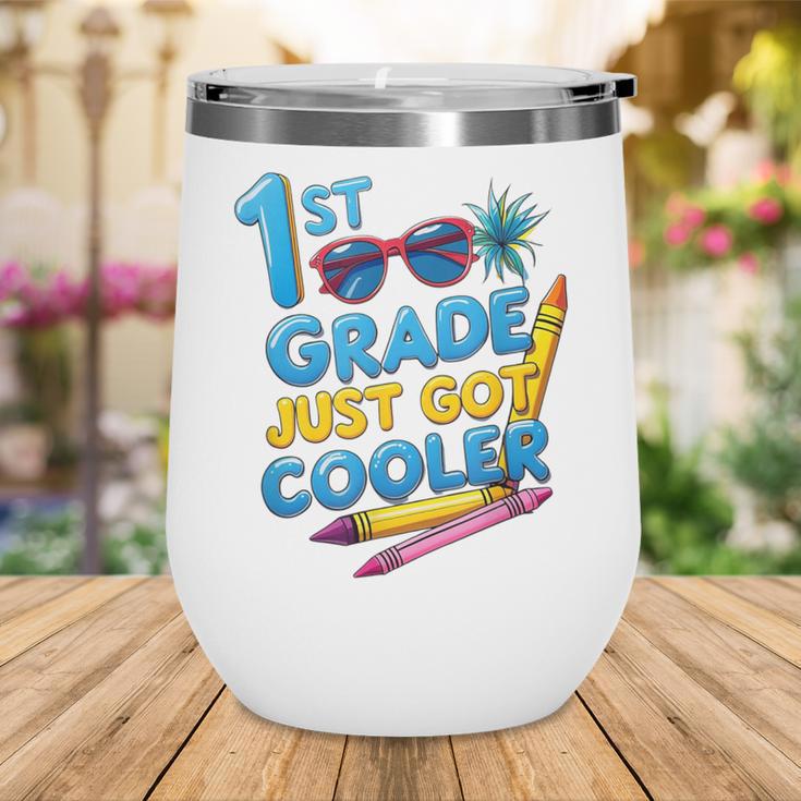 First Day Of First Grade Shirt Boys Girls Back To School Wine Tumbler