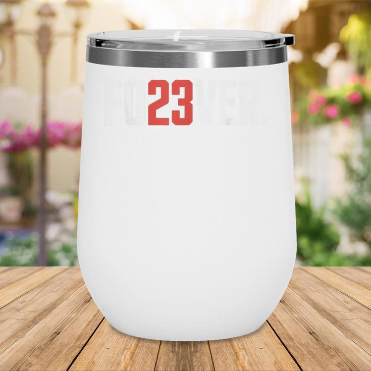 FO23VER Trendy Number 23 Baseball Team Sport For Women Men Wine Tumbler FO23VER Trendy Number 23 Baseball Team Sport For Women Men Wine Tumbler