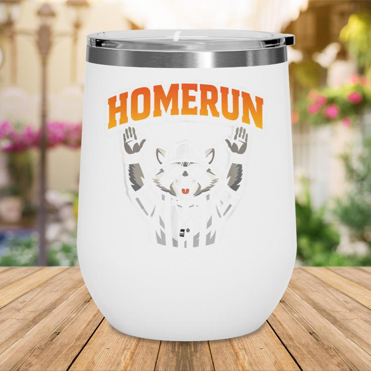 Football Referee Touchdown Baseball Homerun Raccoon Wine Tumbler Football Referee Touchdown Baseball Homerun Raccoon Wine Tumbler