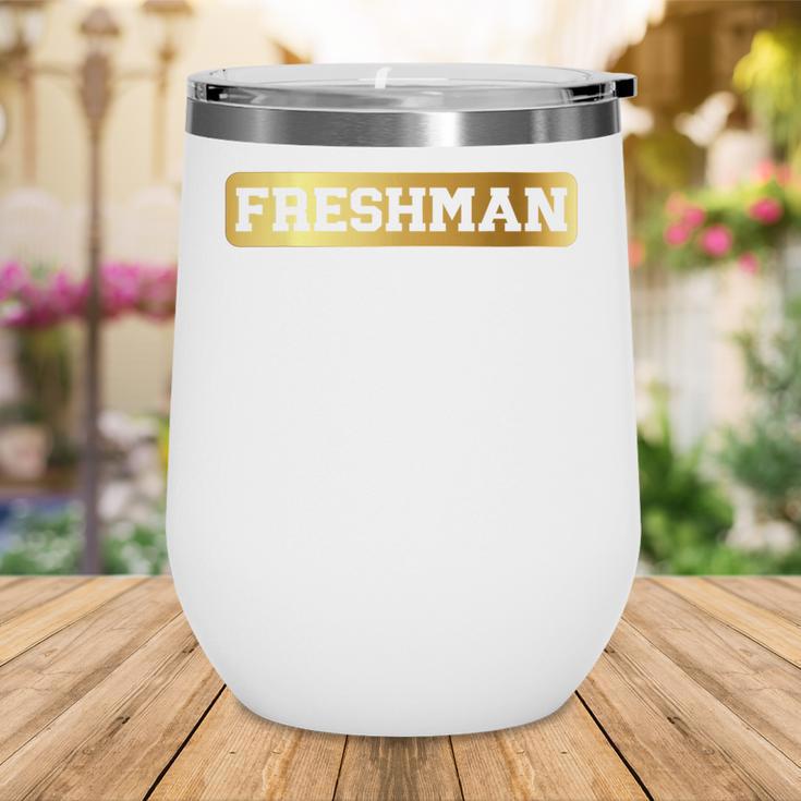 Freshman 9th Grade Back To School First Day Juneteenth Afro Wine Tumbler