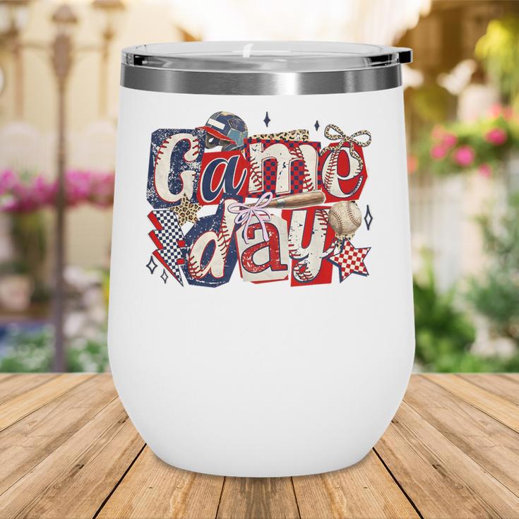Game Day Baseball Leopard Coquette Bow Mama Mom Sister Wine Tumbler Game Day Baseball Leopard Coquette Bow Mama Mom Sister Wine Tumbler