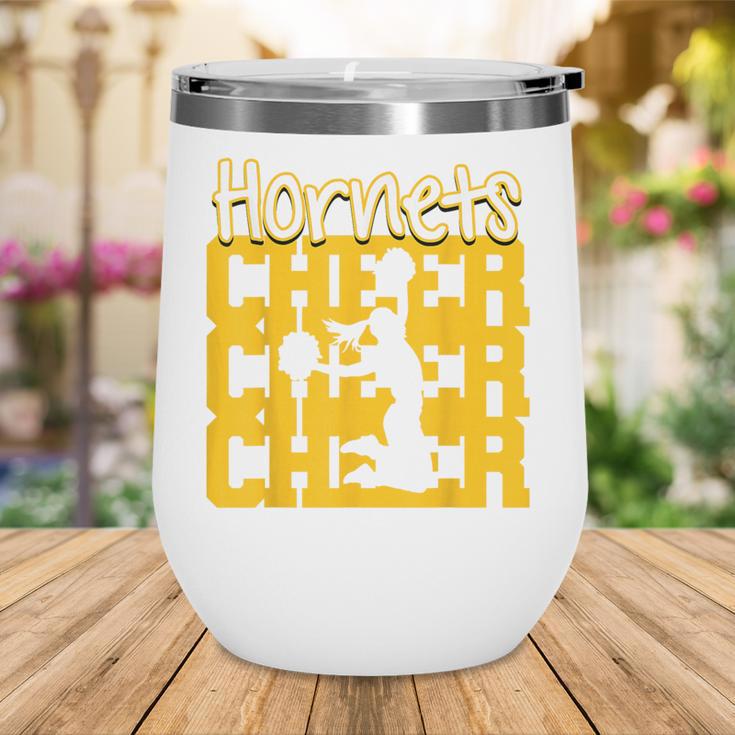 Hornets Cheer Back To School Cheerleading Spirit GY Wine Tumbler Hornets Cheer Back To School Cheerleading Spirit GY Wine Tumbler
