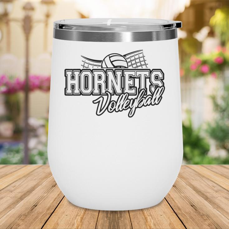 Hornets Volleyball Back To School Spirit Wine Tumbler Hornets Volleyball Back To School Spirit Wine Tumbler