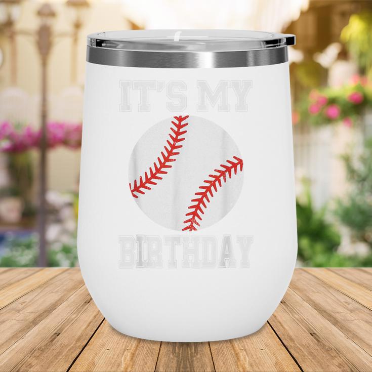 It’s My Birthday Baseball Vintage Style Wine Tumbler It’s My Birthday Baseball Vintage Style Wine Tumbler