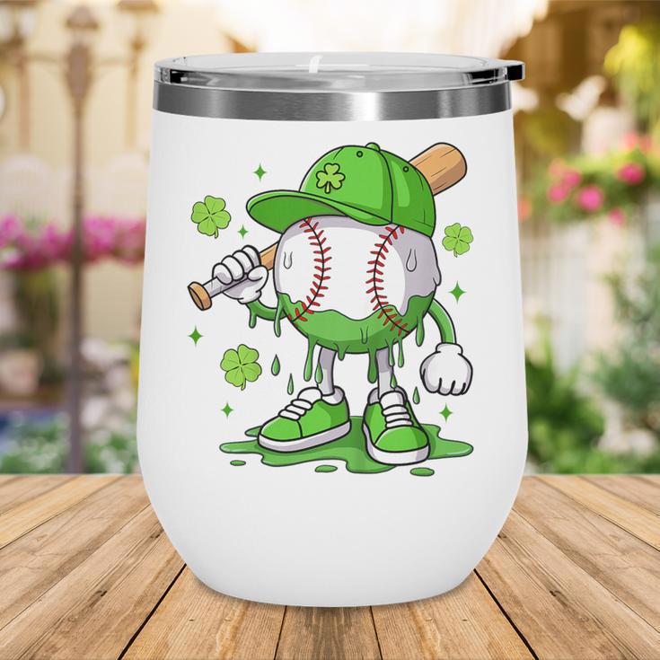 Kids Boys Happy St Patricks Day Kids Baseball Ice Cream Drip Wine Tumbler Kids Boys Happy St Patricks Day Kids Baseball Ice Cream Drip Wine Tumbler