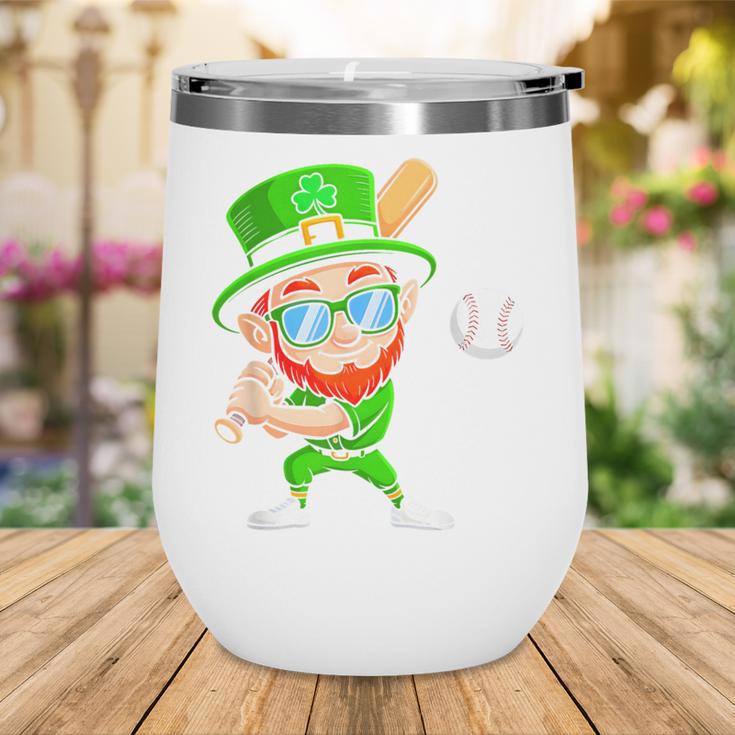 Kids St Patricks Day Shirt Leprechaun Baseball Boys Men Wine Tumbler Kids St Patricks Day Shirt Leprechaun Baseball Boys Men Wine Tumbler