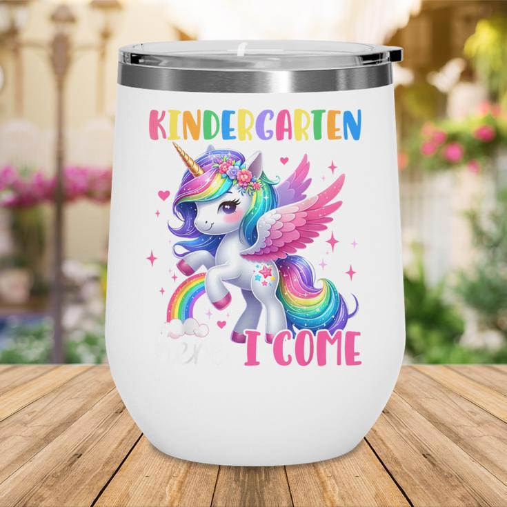 Kindergarten Here I Come Unicorn Girls Kids Back To School Wine Tumbler Kindergarten Here I Come Unicorn Girls Kids Back To School Wine Tumbler