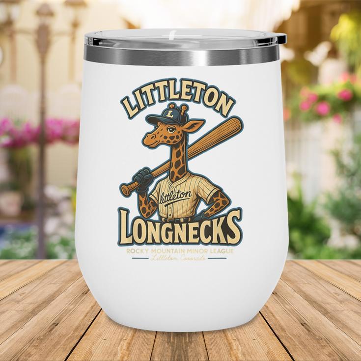 Littleton Longnecks Retro Minor League Baseball Wine Tumbler