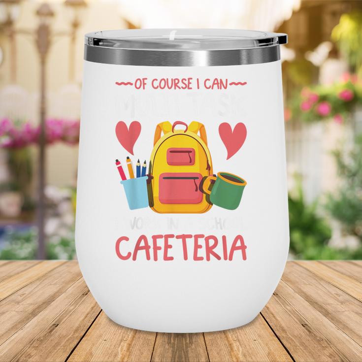 Lunch Lady Appreciation Back To School Cafeteria Worker Wine Tumbler Lunch Lady Appreciation Back To School Cafeteria Worker Wine Tumbler