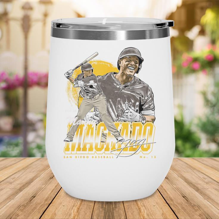 Manny Machado San Diego MLB Baseball Players MLBMMA302N Wine Tumbler