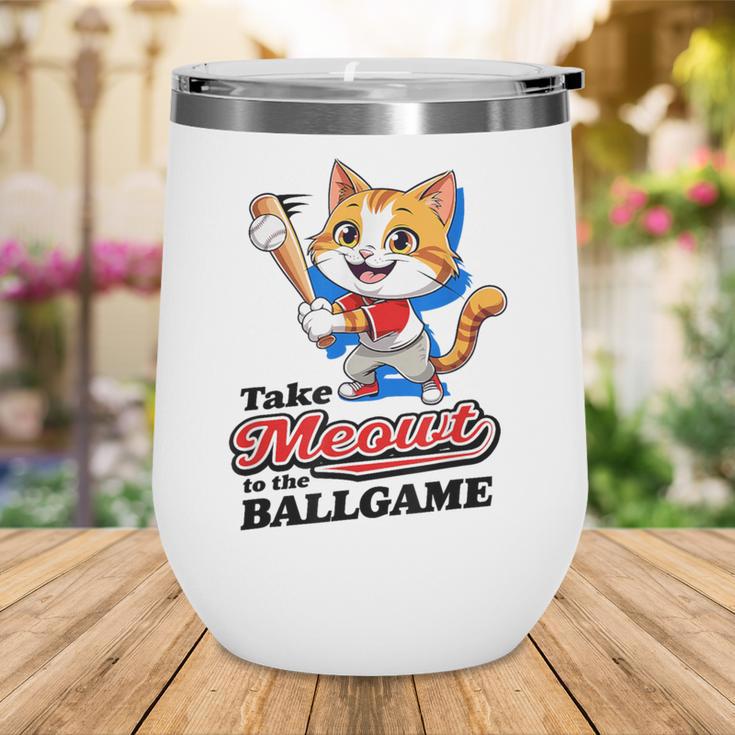 Take Meowt To The Ball Game Tee Slugger Cat Baseball Wine Tumbler Take Meowt To The Ball Game Tee Slugger Cat Baseball Wine Tumbler