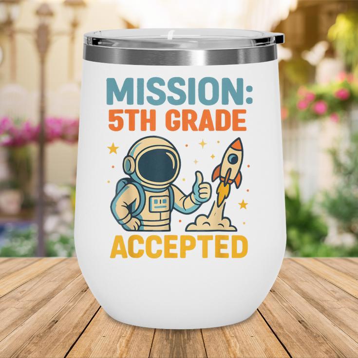 Mission Fifth 5th Grade Accepted Back To School Vintage Wine Tumbler Mission Fifth 5th Grade Accepted Back To School Vintage Wine Tumbler