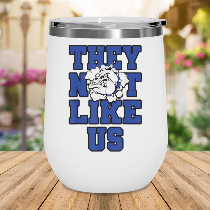 Not Like Bulldog Back To School Spirit B Wine Tumbler Not Like Bulldog Back To School Spirit B Wine Tumbler