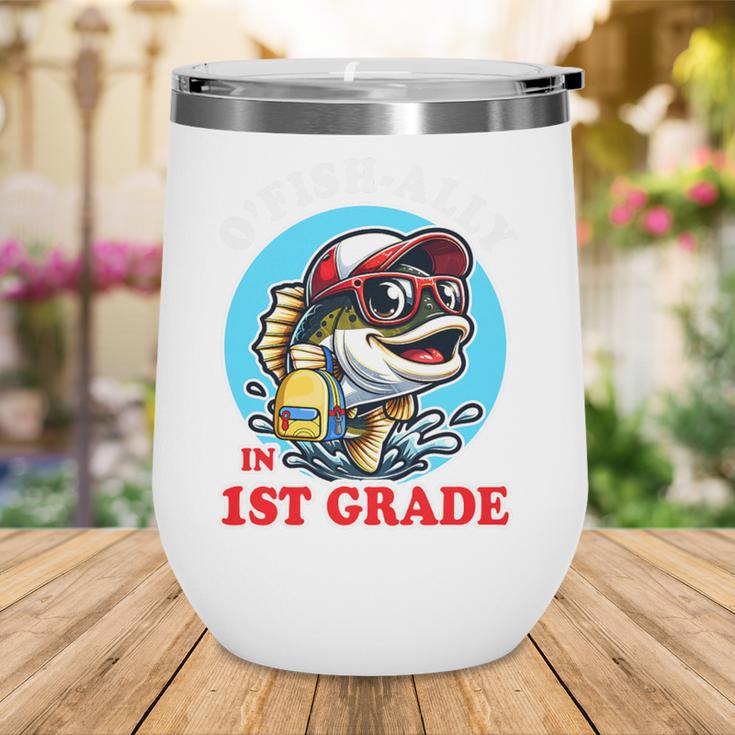 O’Fish-Ally a 1st Grade Mom Back To School Premium Tri-Blend Wine Tumbler O’Fish-Ally a 1st Grade Mom Back To School Premium Tri-Blend Wine Tumbler