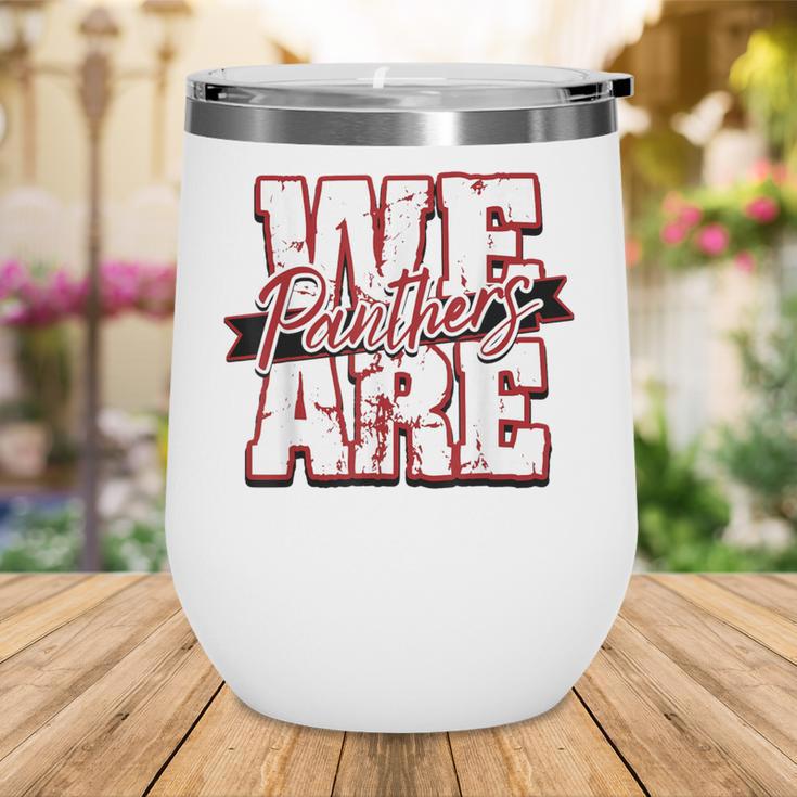 Panthers Back To School Spirit M Wine Tumbler