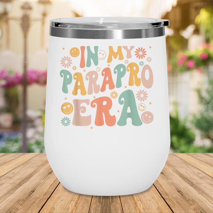 In My Parapro Era Retro Back To School Wine Tumbler In My Parapro Era Retro Back To School Wine Tumbler