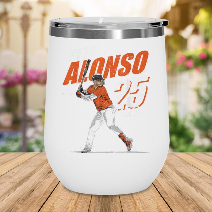 Pete Alonso Baltimore Baseball Players MLBPAL201M Wine Tumbler