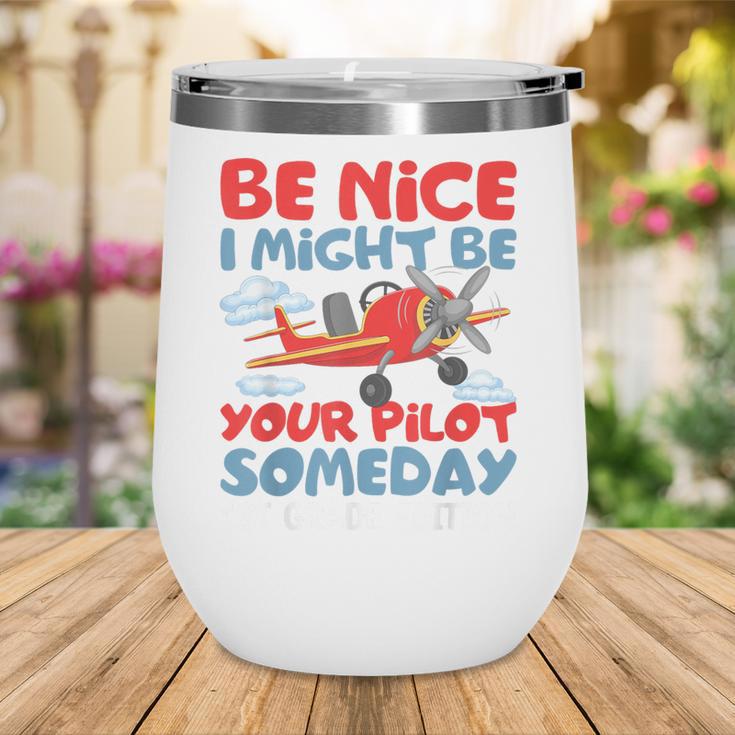 I Might Be Your Pilot First Day Back To School 1st Grade Wine Tumbler I Might Be Your Pilot First Day Back To School 1st Grade Wine Tumbler