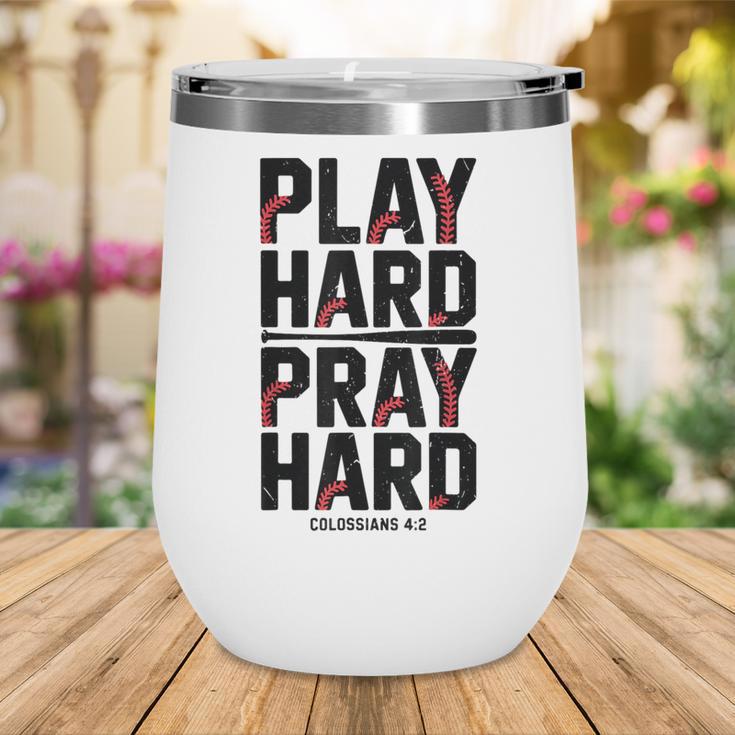 Play Hard Pray Hard Youth Boy Christian Baseball Jesus Wine Tumbler Play Hard Pray Hard Youth Boy Christian Baseball Jesus Wine Tumbler