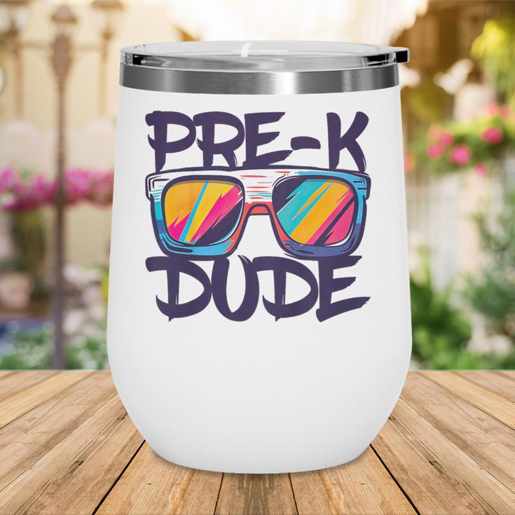 Pre-K Dude Shirt Graduation Back To School PreK Boy Girl Wine Tumbler Pre-K Dude Shirt Graduation Back To School PreK Boy Girl Wine Tumbler