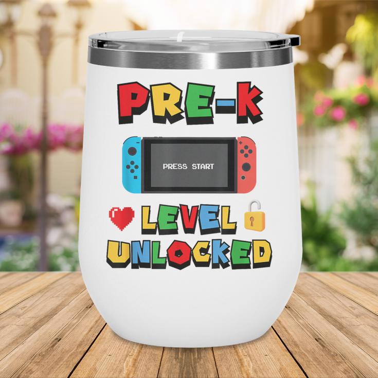 Pre-K Level Unlocked Back To School Video Game Wine Tumbler Pre-K Level Unlocked Back To School Video Game Wine Tumbler
