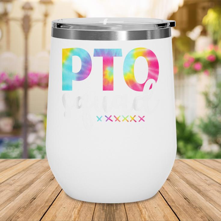 Pto Squad Groovy Back To School Women Appreciation Wine Tumbler Pto Squad Groovy Back To School Women Appreciation Wine Tumbler
