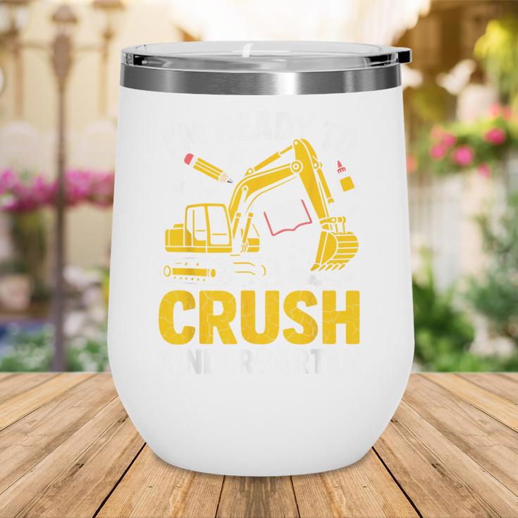 Im Ready To Crush Kindergarten Boys Back To School Wine Tumbler