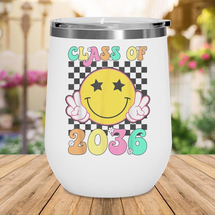 Retro Class Of 2036 Grow With Me Back To School Kindergarten Wine Tumbler Retro Class Of 2036 Grow With Me Back To School Kindergarten Wine Tumbler