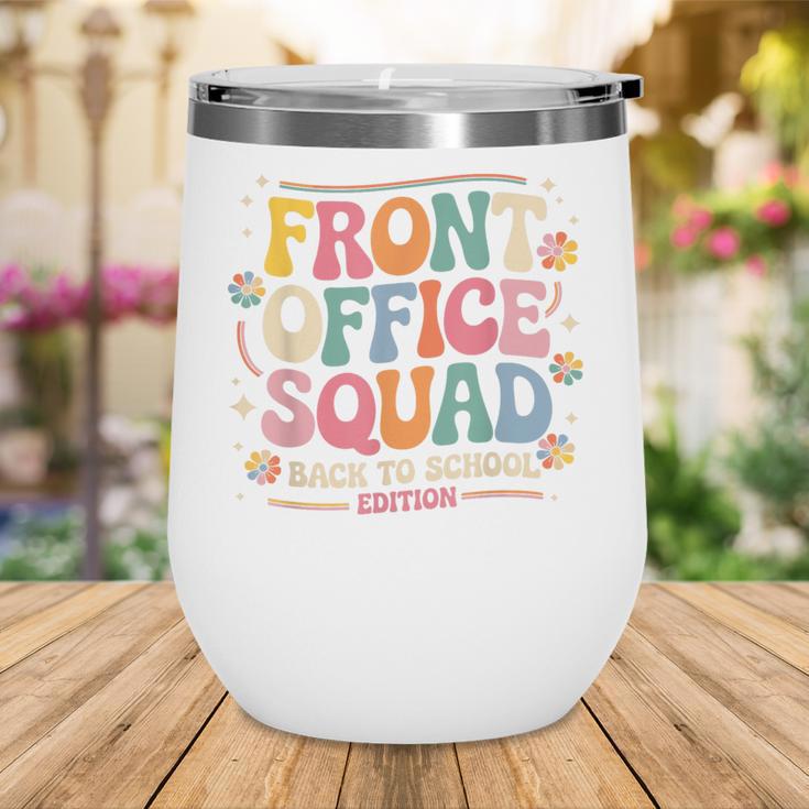 Retro Front Office Squad Back To School Edition Wine Tumbler Retro Front Office Squad Back To School Edition Wine Tumbler