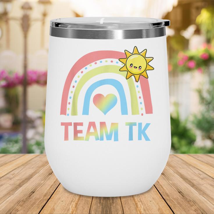Retro Team TK Back To School Transitional Kindergarten Wine Tumbler Retro Team TK Back To School Transitional Kindergarten Wine Tumbler