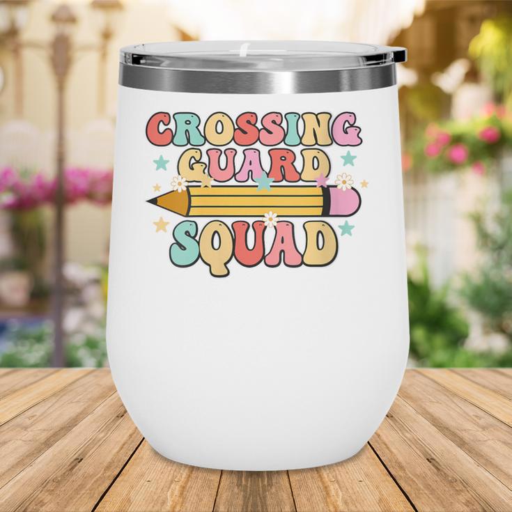 School Crossing Guard Retro Back To School Cool Appreciation Wine Tumbler School Crossing Guard Retro Back To School Cool Appreciation Wine Tumbler