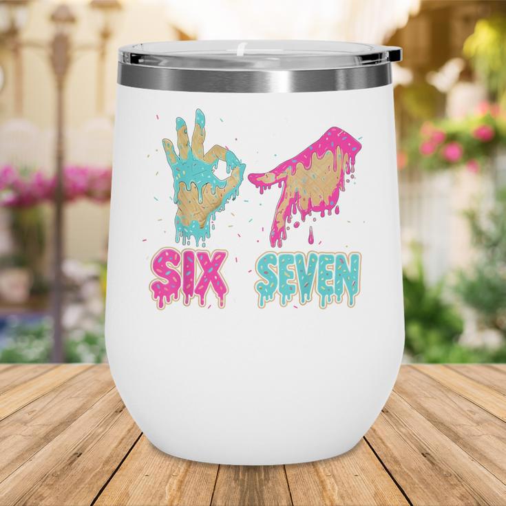 Six Seven 67 Meme Ice Cream Drip Baseball For Boy Kids Wine Tumbler