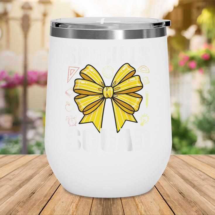 Specials Squad Tie Dye Back To School Women Appreciation Wine Tumbler Specials Squad Tie Dye Back To School Women Appreciation Wine Tumbler