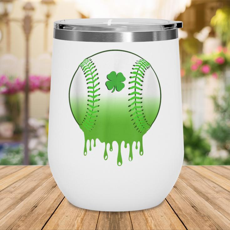 St Patricks Day Shamrock Baseball Irish Boys Kids Men Wine Tumbler St Patricks Day Shamrock Baseball Irish Boys Kids Men Wine Tumbler