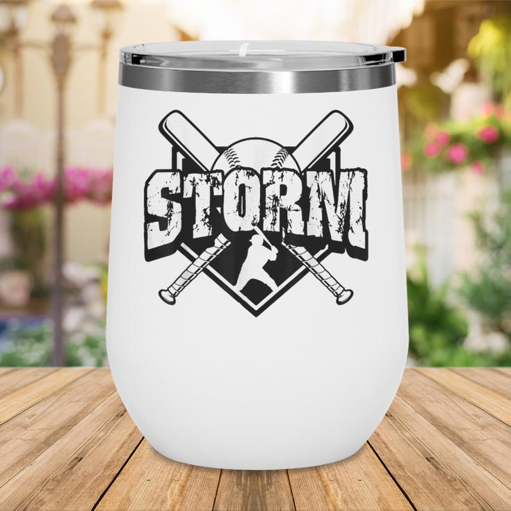 Storm Baseball Back To School Spirit Wine Tumbler Storm Baseball Back To School Spirit Wine Tumbler