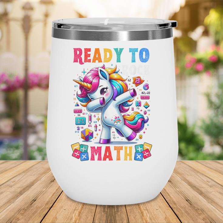 Student Back To School Math Squad Kids Girls Smarter Unicorn Wine Tumbler Student Back To School Math Squad Kids Girls Smarter Unicorn Wine Tumbler