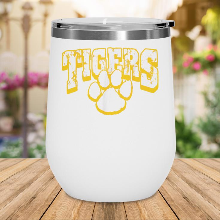Tigers School Spirit Back To School Y Wine Tumbler Tigers School Spirit Back To School Y Wine Tumbler