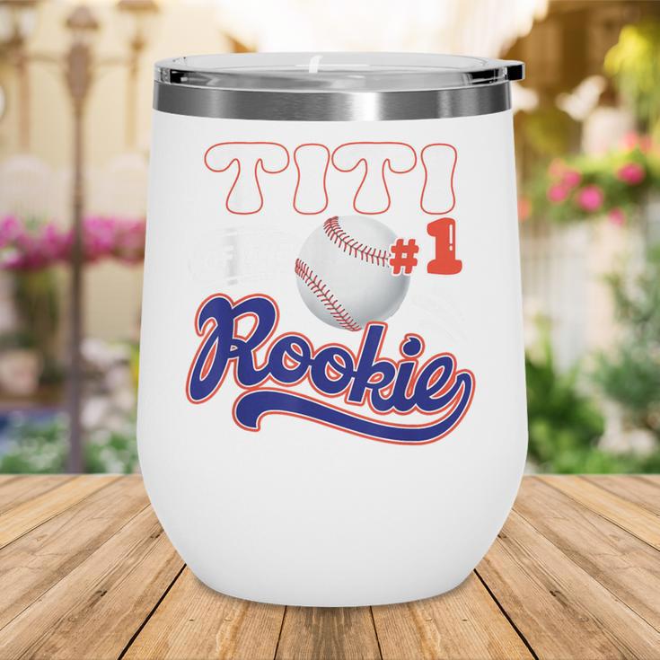 Titi Rookie Of Year 1st Birthday Baseball Theme Matching Wine Tumbler