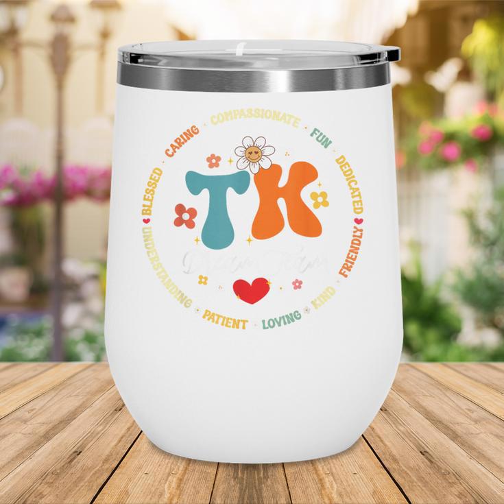 TK Dream Team Squad Transitional-Kindergarten Back To School Wine Tumbler