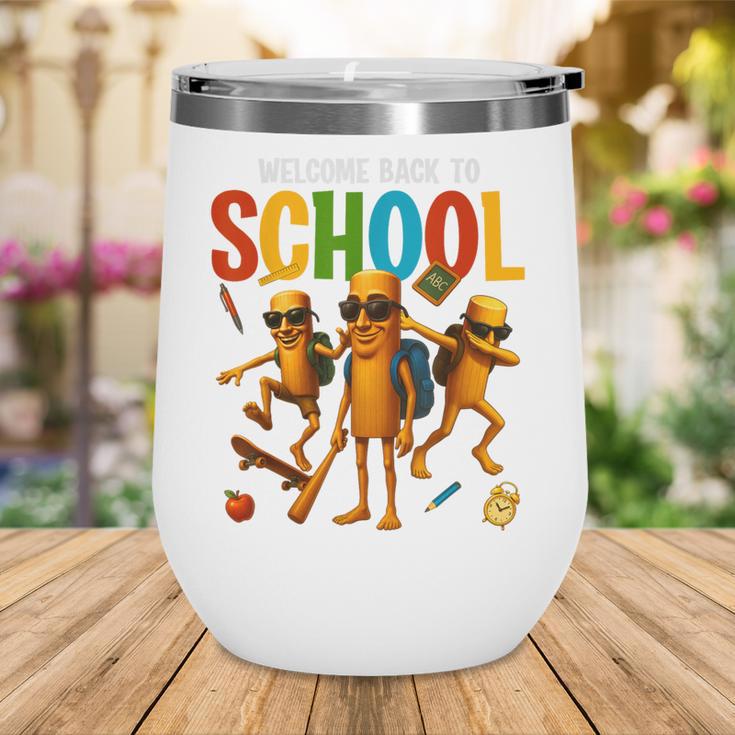 Tung Tung Tung Sahur Back To School Italian Brainrot Meme Wine Tumbler Tung Tung Tung Sahur Back To School Italian Brainrot Meme Wine Tumbler