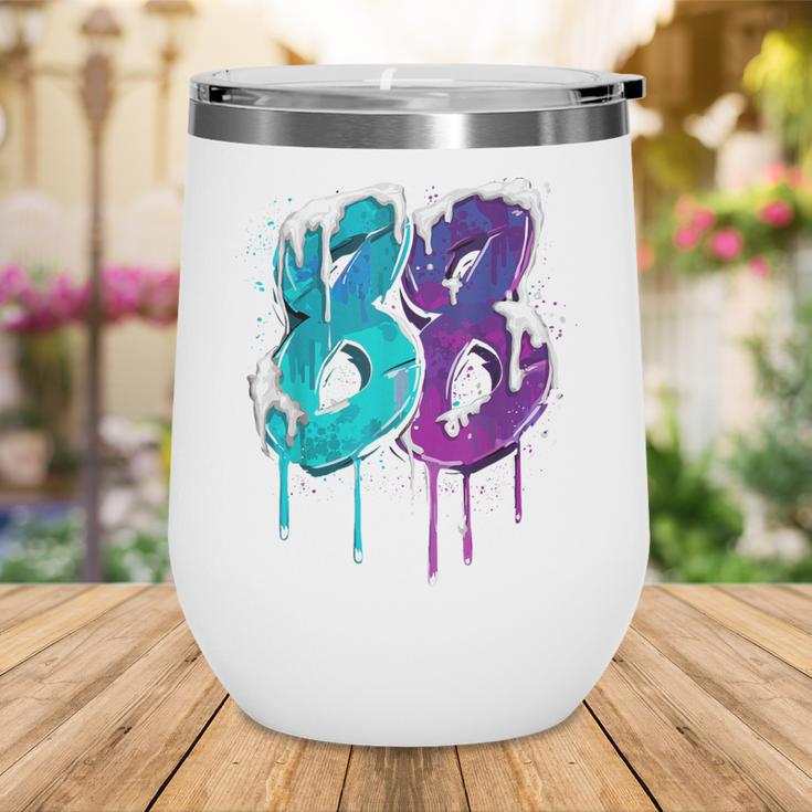 Vintage Baseball 88 Number Wine Tumbler Vintage Baseball 88 Number Wine Tumbler