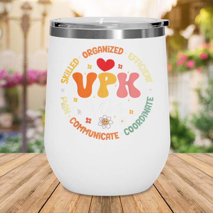 VPK Vibes First Day Of Back To School Appreciation Week Wine Tumbler VPK Vibes First Day Of Back To School Appreciation Week Wine Tumbler